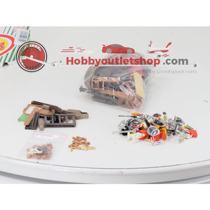 Playmobil Middeleeuwen grote doos met restanten #9589 - sku: 20260527022550 - Gebruikt - Zeer goede staat - Afbeelding 2