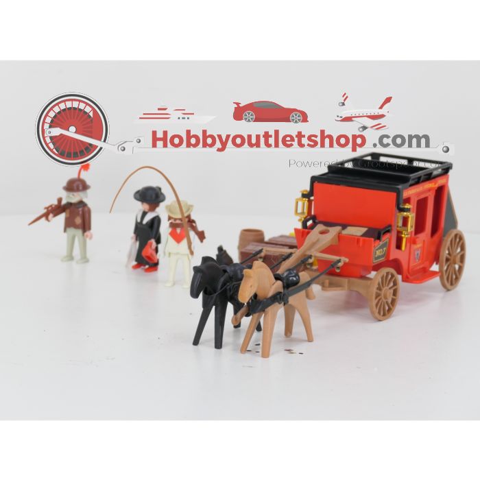 Playmobil 3245 A Western postkoets 95% compleet #9591 - sku: 20260528110105 - Used - Very good condition - Photo 2