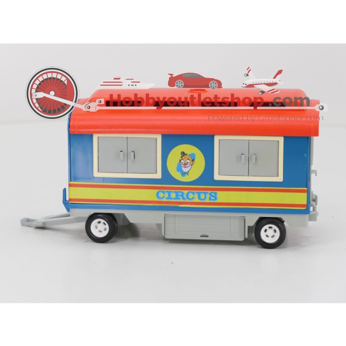 Playmobil 3514 Circus Leeuwenwagen + 3477 Woonwagen met Clowns Nagenoeg Compleet #9601 - sku: 20260603024142 - Gebruikt - Zeer goede staat - Afbeelding 3