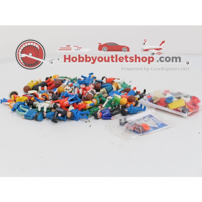 Playmobil Set van 60 Figuren met Accessoires #9604 - sku: 20260604110240 - Used - Very good condition - Photo 2
