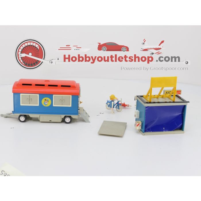 Playmobil 3477 Circus Woonwagen met Thüringer Bratwurst Kiosk, inclusief extra accessoires #9611 - sku: 20260605111834 - Gebruikt - Zeer goede staat - Afbeelding 2