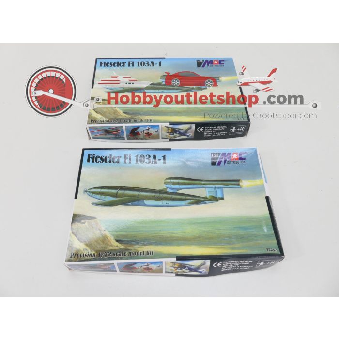 WW2 V1 & V2 XXL Set Revell 03309 German A4-V2 Rocket, 03310 SS-100 Gigant with Transporter & V2, 2 X MAC MAC-72042 en Armageddon AR.04 V1 launch Site #9431 - sku: 20260611103822 - Gebruikt - Goede staat - Afbeelding 6