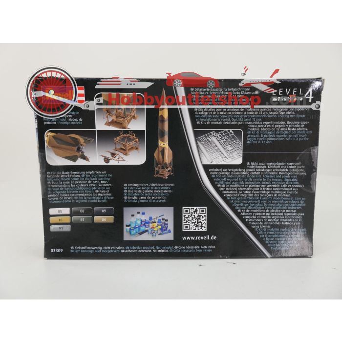 WW2 V1 & V2 XXL Set Revell 03309 German A4-V2 Rocket, 03310 SS-100 Gigant with Transporter & V2, 2 X MAC MAC-72042 en Armageddon AR.04 V1 launch Site #9431 - sku: 20260611103822 - Gebruikt - Goede staat - Afbeelding 8