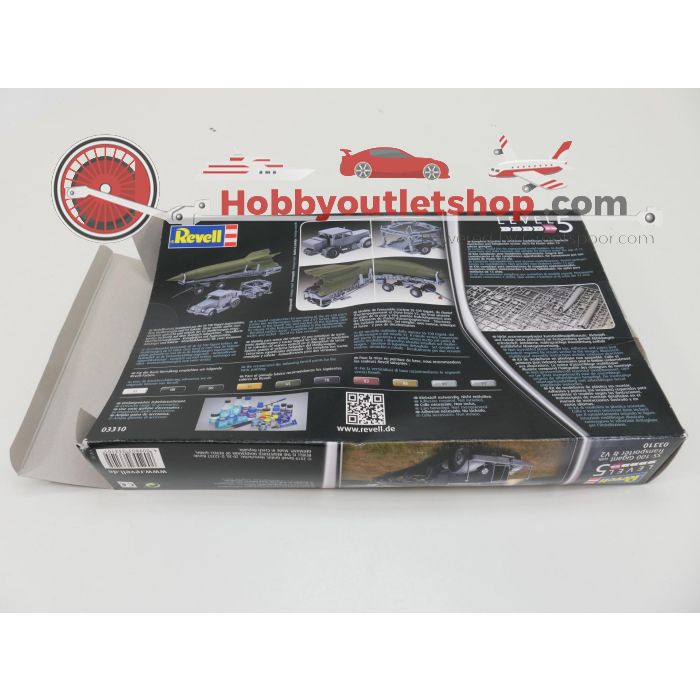 WW2 V1 & V2 XXL Set Revell 03309 German A4-V2 Rocket, 03310 SS-100 Gigant with Transporter & V2, 2 X MAC MAC-72042 en Armageddon AR.04 V1 launch Site #9431 - sku: 20260611103822 - Gebruikt - Goede staat - Afbeelding 11