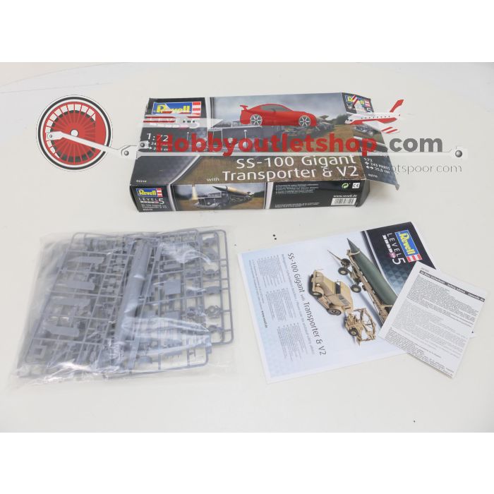 WW2 V1 & V2 XXL Set Revell 03309 German A4-V2 Rocket, 03310 SS-100 Gigant with Transporter & V2, 2 X MAC MAC-72042 en Armageddon AR.04 V1 launch Site #9431 - sku: 20260611103822 - Gebruikt - Goede staat - Afbeelding 12