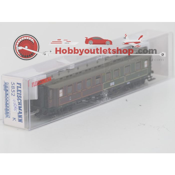 Schaal H0 Fleischmann NEW OLD STOCK COMPLETE SET 4885, 5852, 5853 en 5854 stoomlocomotief met personenrijtuigen van de KPEV / P.St.B #9437 - sku: 20260612101232 - Neu - Bild 7