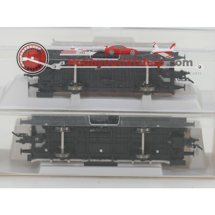 Schaal H0 Fleischmann NEW OLD STOCK COMPLETE SET 4900, 83 5806K en 83 5807K stoomlocomotief BR 56 met goederenwagons van de DRG #9443 - sku: 20260612043830 - New - Photo 11