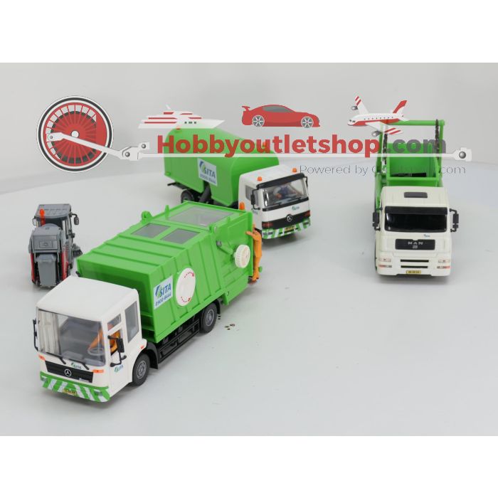 Dickie SITA Strassenreinigung +- 1:24 Set 4 St. - sku: 20260613023312 - Gebruikt - Zeer goede staat - Afbeelding 2