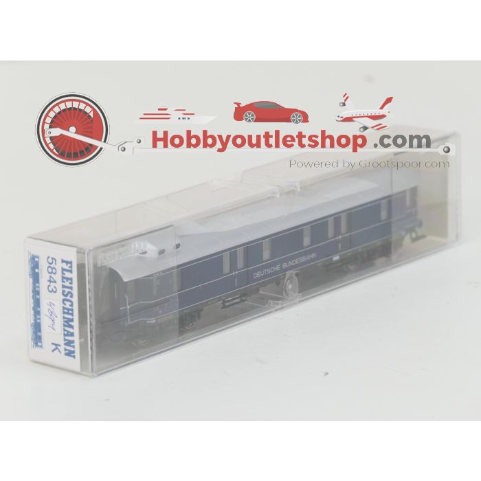 Schaal H0 Fleischmann NEW OLD STOCK COMPLETE SET 4894 en 5843K stoomlocomotief BR 03 met personenrijtuigen van de DB #9445 - sku: 20260616085417 - Nieuw - Afbeelding 8