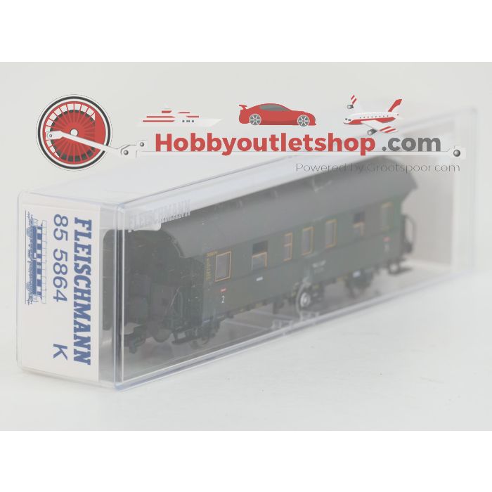 Schaal H0 Fleischmann NEW OLD STOCK COMPLETE SET 4912 en 85 5864 "Personenzug BR 86" van de DRG #9451 - sku: 20260617113159 - Neu - Bild 6