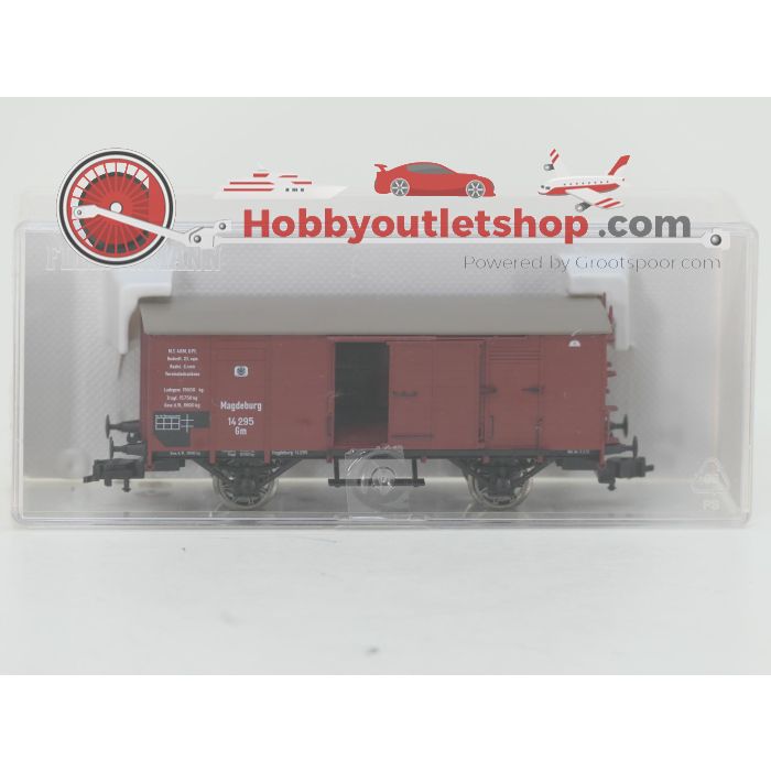 Schaal H0 Fleischmann NEW OLD STOCK COMPLETE SET 4902, 85 5825, 85 5826, 85 5826 en 85 5827 "Güterzug mit Personenbeförderung" van de KPEV #9456 - sku: 20260618092330 - Nieuw - Afbeelding 6