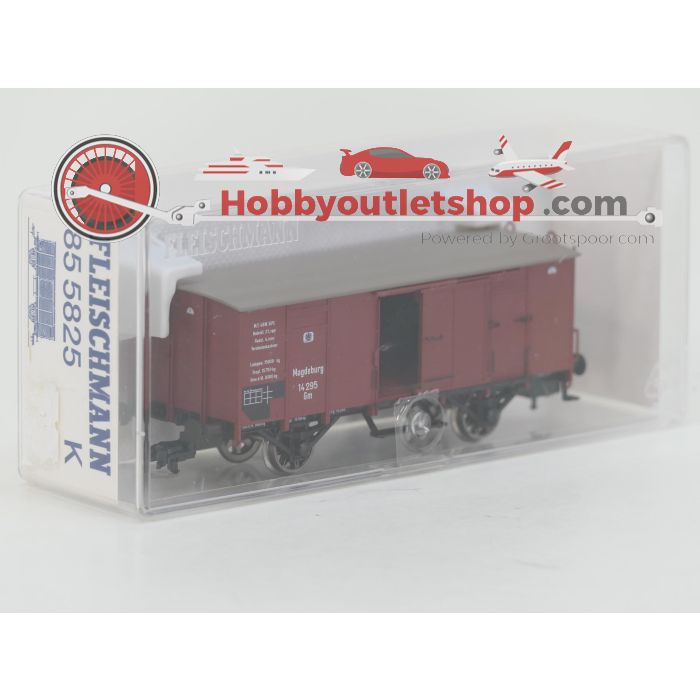 Schaal H0 Fleischmann NEW OLD STOCK COMPLETE SET 4902, 85 5825, 85 5826, 85 5826 en 85 5827 "Güterzug mit Personenbeförderung" van de KPEV #9456 - sku: 20260618092330 - Nieuw - Afbeelding 7