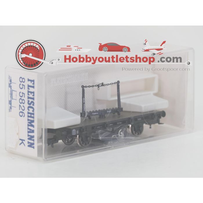 Schaal H0 Fleischmann NEW OLD STOCK COMPLETE SET 4902, 85 5825, 85 5826, 85 5826 en 85 5827 "Güterzug mit Personenbeförderung" van de KPEV #9456 - sku: 20260618092330 - Nieuw - Afbeelding 13