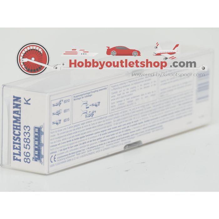 Schaal H0 Fleischmann NEW OLD STOCK COMPLETE SET 4903 en 86 5833 "Personenzug" met personenrijtuig van de K.P.u.G.H St.E. #9457 - sku: 20260618100839 - New - Photo 7