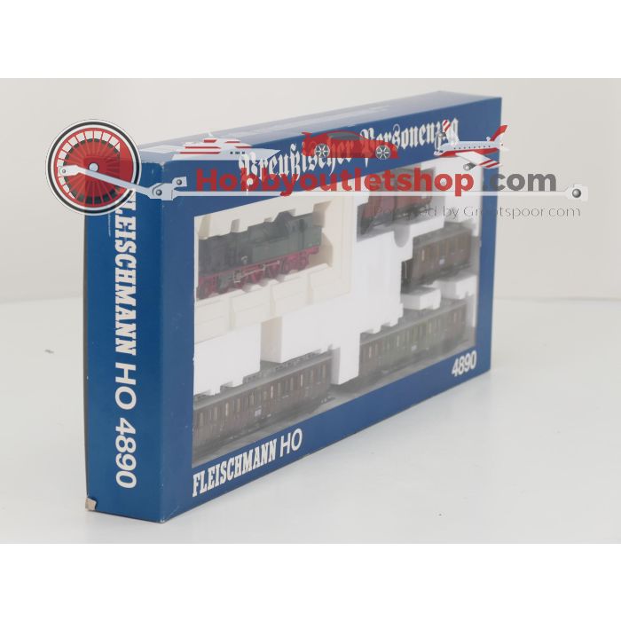 Schaal H0 Fleischmann NEW OLD STOCK COMPLETE SET 4890 Preußischer Personenzug van de KPEV #9459 - sku: 20260618105756 - Neu - Bild 2