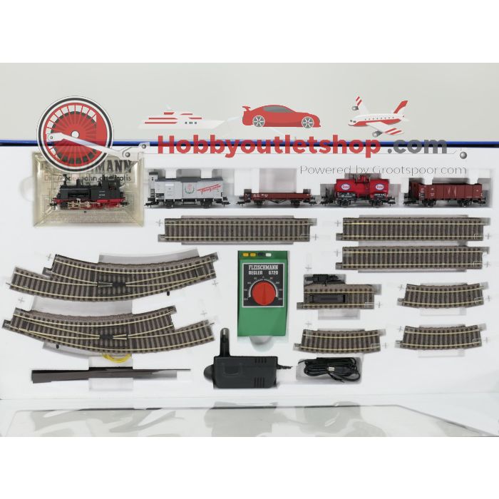 Schaal H0 Fleischmann 82 6350 startset "50 Jahre H0 1952-2002" van de K.Bay.Sts.B #9460 - sku: 20260618111931 - Gebruikt - Nieuwstaat - Afbeelding 3