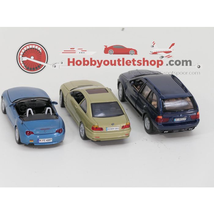 Schaal 1:24 Set 3x BMW, BMW 328CI , X5, Z4 - sku: 20260618053714 - Used - Very good condition - Photo 2
