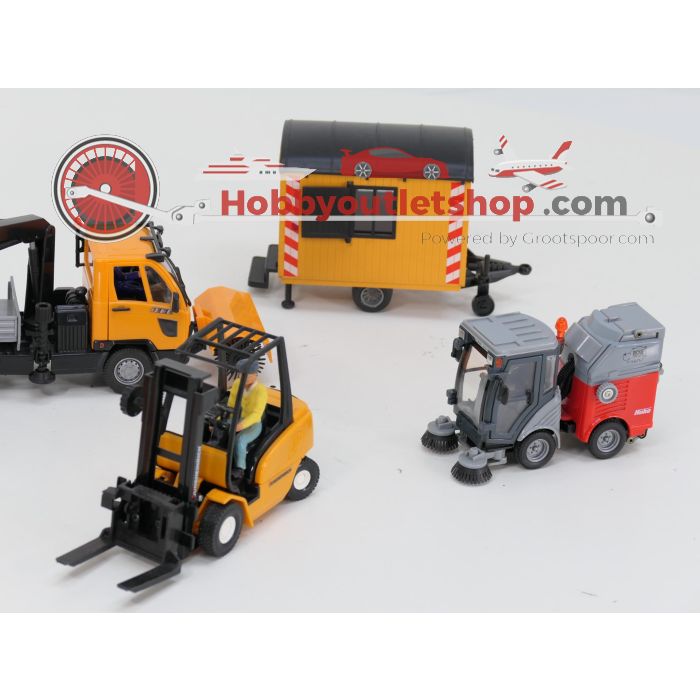 Strassenbau set +- 1:24 - sku: 20260619115949 - Gebruikt - Zeer goede staat - Afbeelding 5