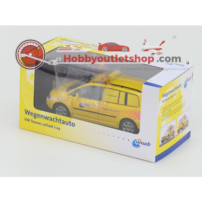 Schaal 1:24 Welly ANWB Wegenwachtauto VW Touran - sku: 20260619034338 - Nieuw - Afbeelding 3