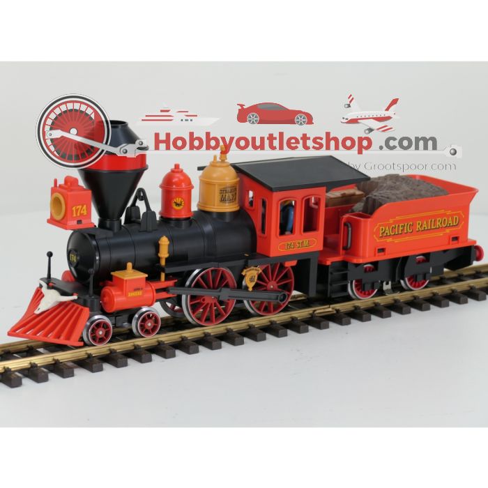 Playmobil 4054 Western stoomlocomotief “Pacific Railroad” met tender - sku: 20260430034855 - Gebruikt - Zeer goede staat - Afbeelding 2