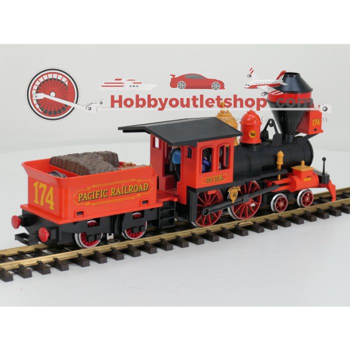 Playmobil 4054 Western stoomlocomotief “Pacific Railroad” met tender - sku: 20260430034855 - Gebruikt - Zeer goede staat - Afbeelding 3