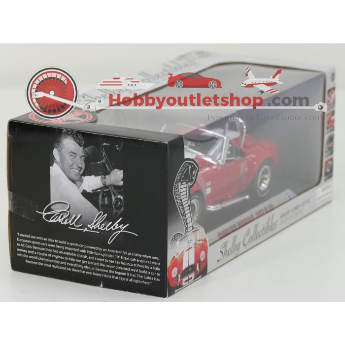 Schaal 1:18 Shelby Collectibles NEW OLD STOCK DC42701 Shelby Cobra 427 S/C 1936 #9764 - sku: 20260804010839 - Nieuw - Afbeelding 2