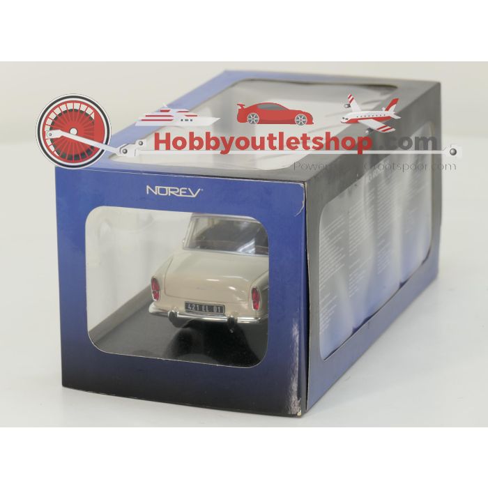 Schaal 1:18 Norev NEW OLD STOCK 185720 Simca Aronde P60 Montlhery beige/red #9765 - sku: 20260804012406 - Nieuw - Afbeelding 4