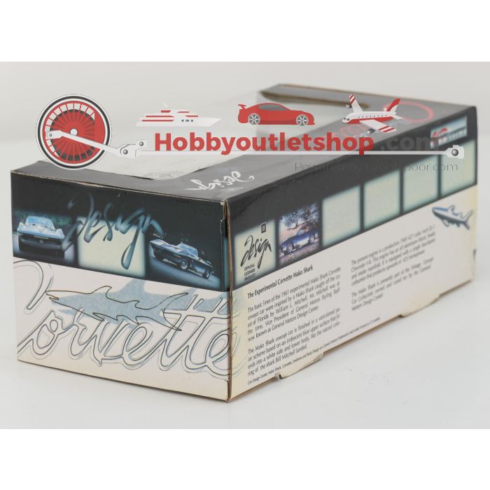 Schaal 1:18 UT Models NEW OLD STOCK 21061 Chevrolet Corvette Mako Shark #9766 - sku: 20260804033303 - New - Photo 3