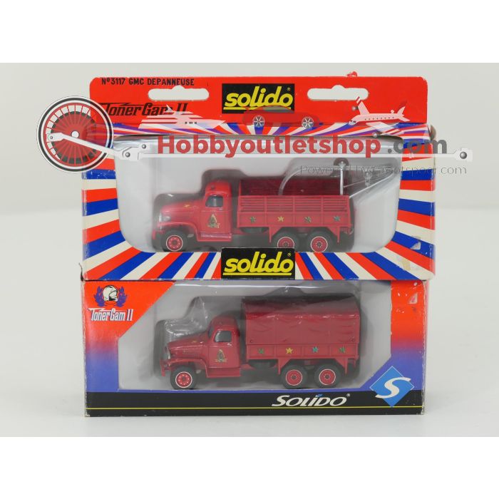 Schaal 1:50 Solido/Verem 810, 2101, 3116, 3117, 3121 en 368 12-76 set van 6 Amar Circus voertuigen #9767 - sku: 20260804040326 - Used - Good condition - Photo 4