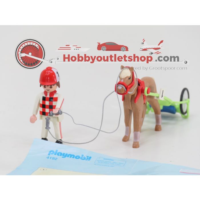 Playmobil 4192 Wedstrijdpaard Skully & Paard/manage assortiment VVP #9908 - sku: 20260805112533 - Gebruikt - Zeer goede staat - Afbeelding 2