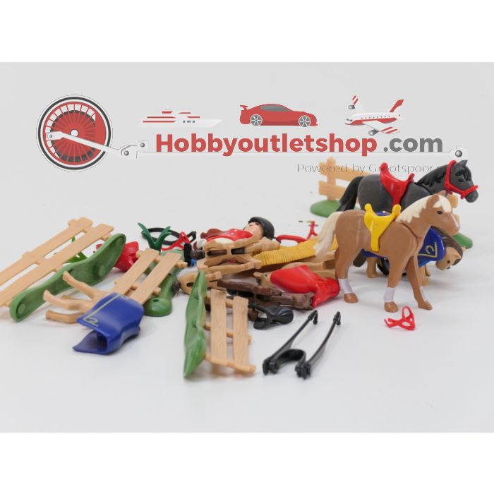 Playmobil 4192 Wedstrijdpaard Skully & Paard/manage assortiment VVP #9908 - sku: 20260805112533 - Gebruikt - Zeer goede staat - Afbeelding 3