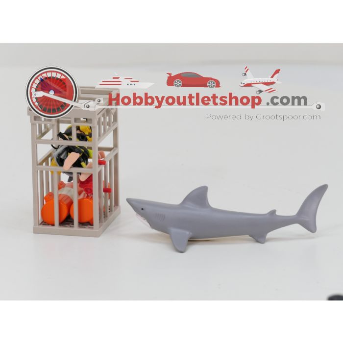 Playmobil 4489 Rubberboot met Potvis & Duikers VVP #9909 - sku: 20260805114743 - Gebruikt - Zeer goede staat - Afbeelding 2