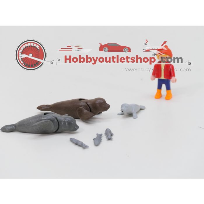 Playmobil 4489 Rubberboot met Potvis & Duikers VVP #9909 - sku: 20260805114743 - Gebruikt - Zeer goede staat - Afbeelding 3