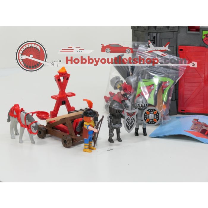 Playmobil 4440 Kasteel Meeneemset met Ridders & Uitbreidingssets VVP #9912 - sku: 20260805032653 - Gebruikt - Zeer goede staat - Afbeelding 2