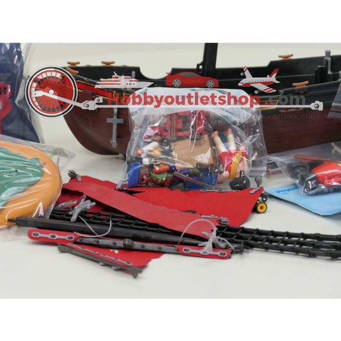 Playmobil 3900 Piratenschip met Piratentoren & Uitbreidingssets VVP #9913 - sku: 20260805045109 - Gebruikt - Zeer goede staat - Afbeelding 3