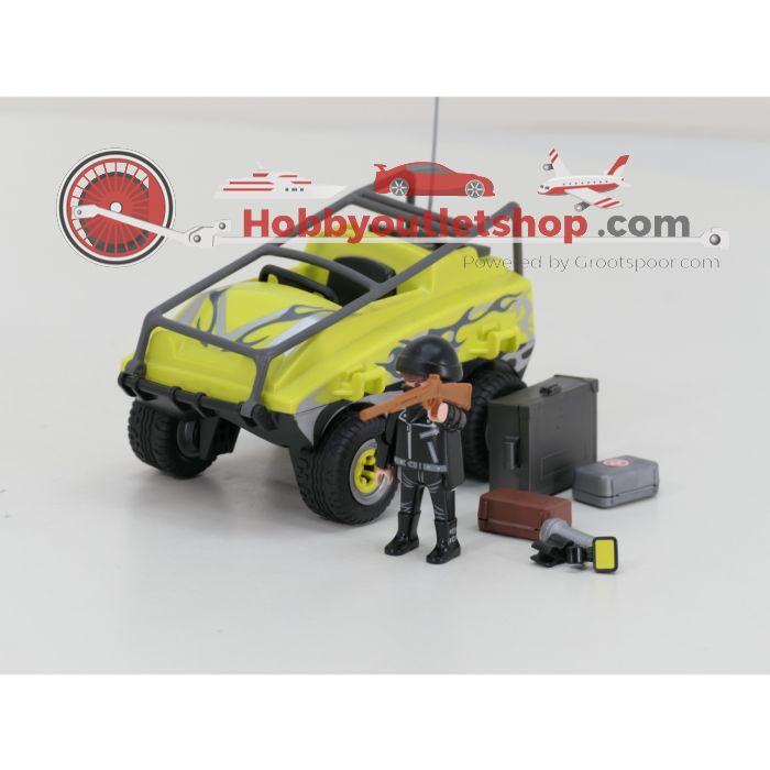 Playmobil 4446 Gangster Hovercraft met 4449 Gangster Amfibievoertuig en 4847 Schatzoeker VVP #9922 - sku: 20260806042110 - Gebruikt - Zeer goede staat - Afbeelding 2