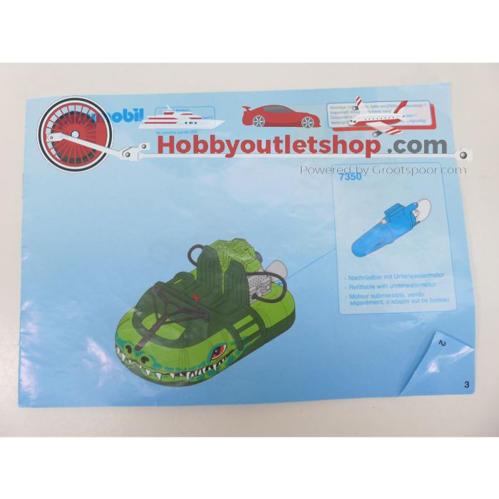 Playmobil 4446 Gangster Hovercraft met 4449 Gangster Amfibievoertuig en 4847 Schatzoeker VVP #9922 - sku: 20260806042110 - Gebruikt - Zeer goede staat - Afbeelding 5