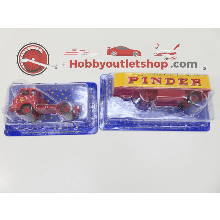 Schaal 1:43, 1:52 en 1:64 NEW OLD STOCK IXO Altaya Cirque Pinder Circus set 9-delig #9836 - sku: 20260811043043 - Nieuw - Afbeelding 3