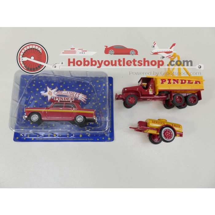 Schaal 1:43, 1:52 en 1:64 NEW OLD STOCK IXO Altaya Cirque Pinder Circus set 9-delig #9836 - sku: 20260811043043 - Nieuw - Afbeelding 5