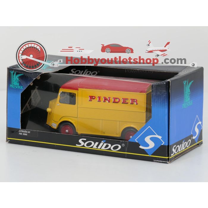 Schaal 1:18 Solido NEW OLD STOCK 8060 Citroën HY Circus Pinder #9848 - sku: 20260813030036 - New - Photo 5