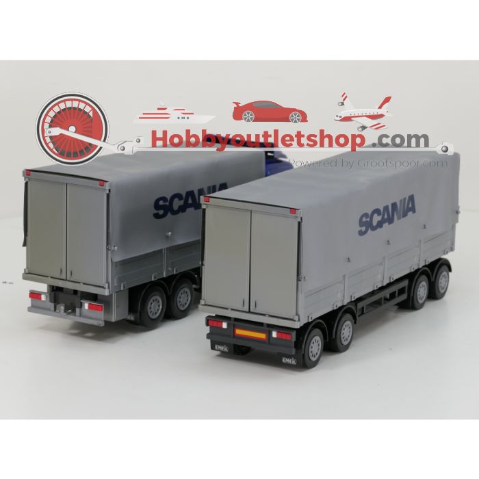 EMEK Scania R580 Highline 1:25 6x2 bakwagen met huif + 2-assige aanhangwagen met huif #9924 - sku: 20260819093010 - Gebruikt - Zeer goede staat - Afbeelding 2