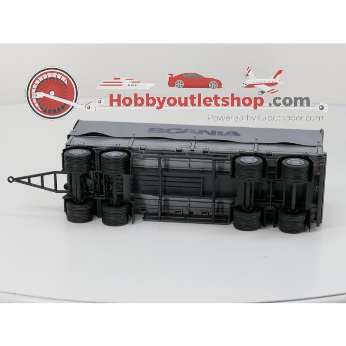 EMEK Scania R580 Highline 1:25 6x2 bakwagen met huif + 2-assige aanhangwagen met huif #9924 - sku: 20260819093010 - Gebruikt - Zeer goede staat - Afbeelding 3