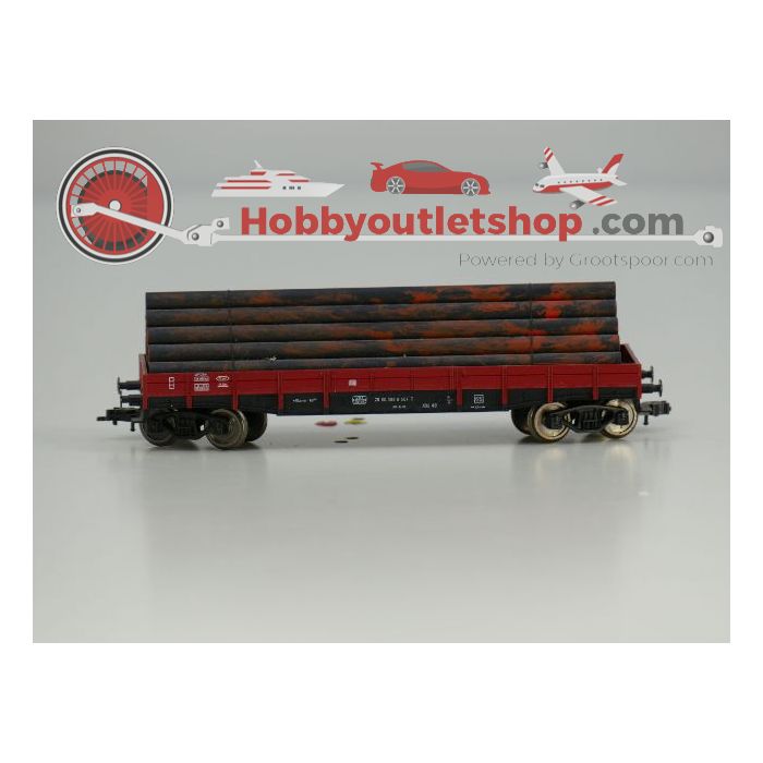 Schaal H0 Fleischmann 5281 5387 Bakwagen Coilwagen #868