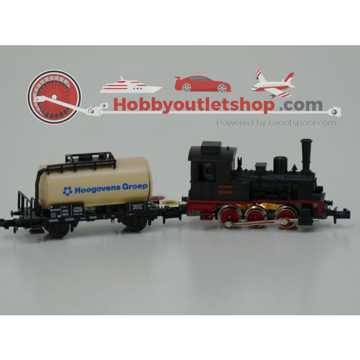 Schaal N Minitrix 2914 13599 Stoomlocomotief en Ketelwagen #891 - sku: 20211005041837 - Gebruikt - Zo goed als nieuw - Afbeelding 3