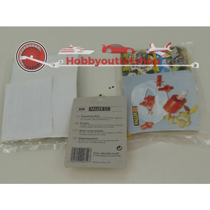 Schaal H0 Faller 627 629 Waterpomp en motor #903