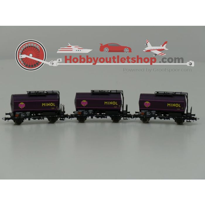 Schaal H0 Roco 56256 Ketelwagens (3 stuks) #904 - sku: 20211007123807 - Gebruikt - Zo goed als nieuw - Afbeelding 2