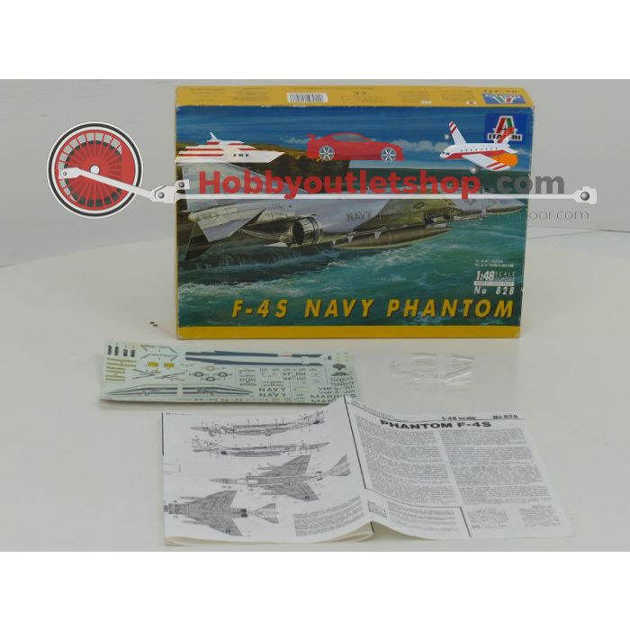 Schaal 1:48 Italeri 811 828 F-4 Phantom #155 - sku: 20211021121731 - Gebruikt - Goede staat - Afbeelding 4