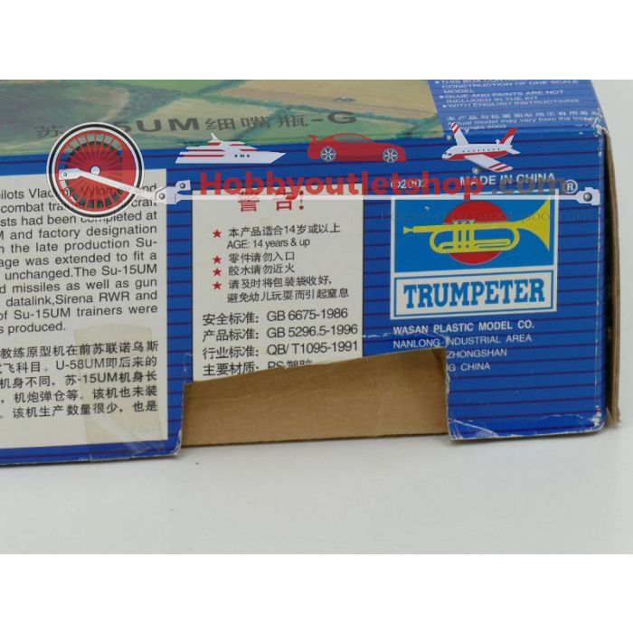 Schaal 1:48 Trumpeter 02812 SU-15 UM Flagon-G #171