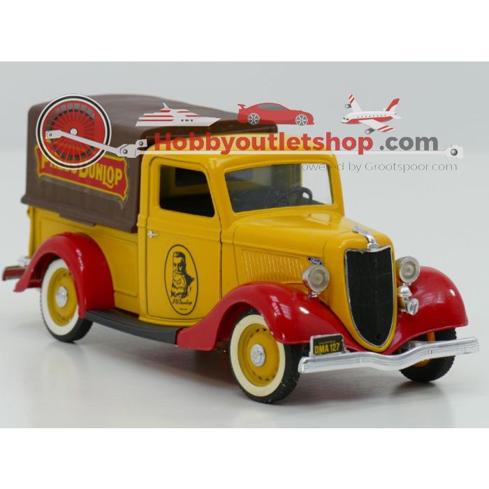 Schaal 1:19 Solido 8004 Ford V8 Dunlop #81