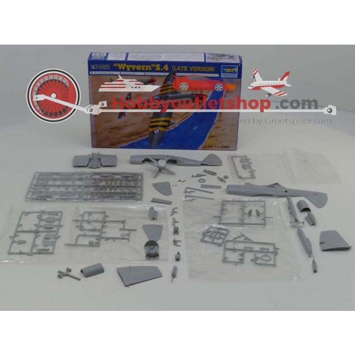 Schaal 1:48 Trumpeter 02820 Academy 2157 Spitfire and Wyvern #180